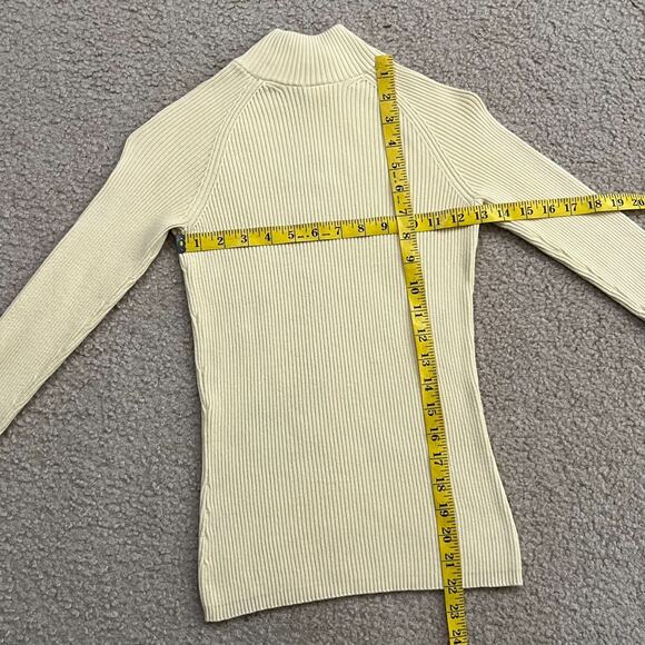 Vintage Arizona Sun Devils Gear Womens Ribbed Sweater Yellow Size Small - Picture 4 of 4